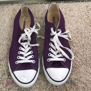 Purple  converse